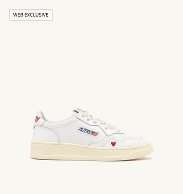 Medalist “Love” en cuir Blanc