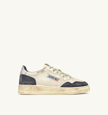 Medalist Low Super Vintage en cuir et suède Space Blue/Silver